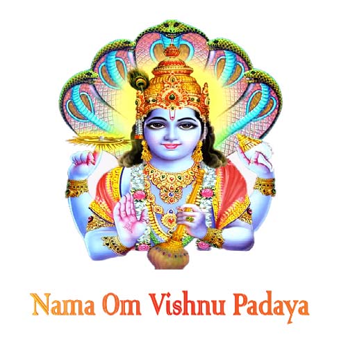 Namah Om Vishnu Padaya Sargam notes
